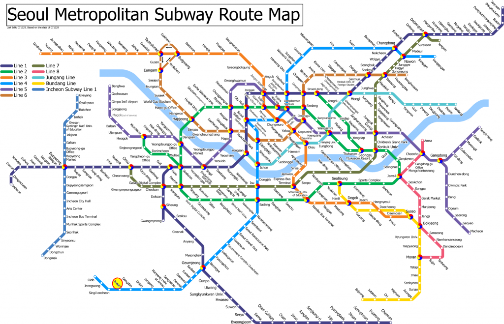 Seoul Metro, getting around seoul,